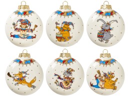 Разное Набор новогодних игрушек, 6 шт