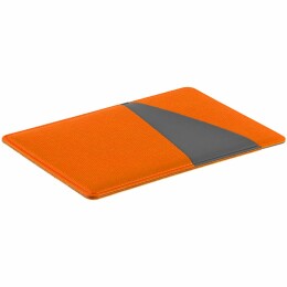 сделано в России Картхолдер Dual, серо-оранжевый