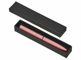 Lettertone Шариковая металлическая ручка "Minimalist" софт-тач, пыльный розовый