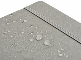 Lettertone Блокнот из моющегося крафта и каменной бумаги А5 "Fleekstone", гибкая обложка, серый