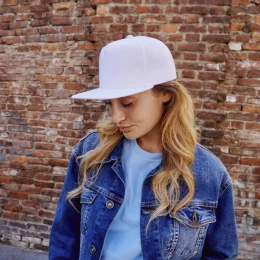 Atlantis Бейсболка SNAP FIVE-S, 5 клиньев, пластиковая застежка