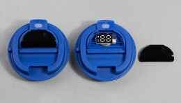 mid-oceangift Термостакан "Legend_Вояж" 390 мл с индикацией температуры, покрытие пудра