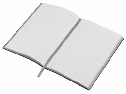 Разное Бизнес-блокнот C1 софт-тач, гибкая обложка, 128 листов, серый