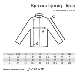 Разное Куртка Iqoniq Diran из переработанного полиэстера AWARE™, унисекс, 320 г/м²