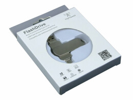 Разное Металлическая флешка для айфона 3 в 1 (i-flash_TYPEC_3_in_1.64.S, I= 64 Гб USB 3.0, Металлический корпус. Без перс.)