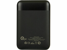 Qjet Внешний аккумулятор с быстрой зарядкой QC/PD «CosmIQ», 10000 мАч, черный
