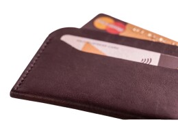 Long River Картхолдер Отра, коричневый