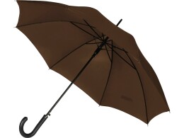 Разное Зонт-трость полуавтомат "Алтуна", темно-коричневый