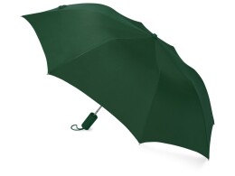 Разное Зонт складной "Tulsa", полуавтоматический, 2 сложения, с чехлом, зеленый