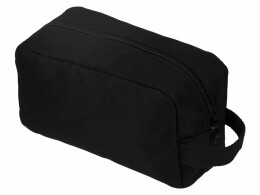 Savio Косметичка из переработанной ткани "Lia", черный
