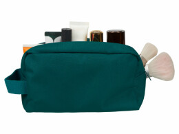 Savio Косметичка из переработанной ткани "Lia", цвет морской волны