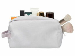 Savio Косметичка из переработанной ткани "Lia", жемчужный