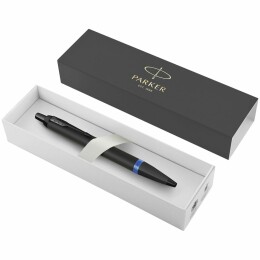 Parker Ручка шариковая Parker IM Professionals Marine Blue BT, черная с синим