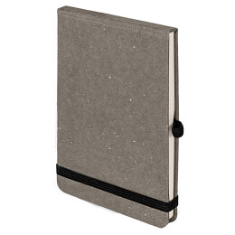 Y-note Блокнот MEMO, размер 90х140 мм, серый, блок в клетку