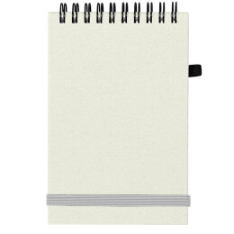 Y-note Блокнот на спирали MEMO, размер 95х145 мм, бежевый, блок в клетку