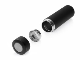 Разное Вакуумный термос "Vacuum Flask C1", soft touch, 420мл, черный
