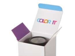 Разное Вакуумный термос "Vacuum Flask C1", soft touch, 420мл, черный