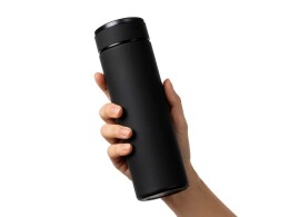 Разное Вакуумный термос "Vacuum Flask C1", soft touch, 420мл, черный
