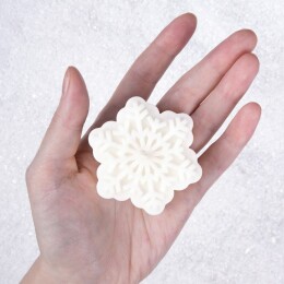 сделано в России Свеча Snowlight 1, белая, 6 см