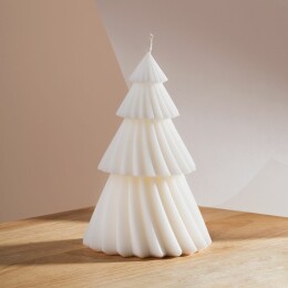 сделано в России Свеча Snowtree, белая