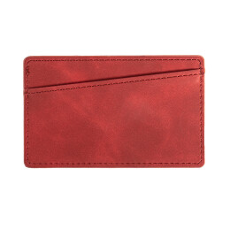 Happy gifts Чехол для карт Luma, с 2 отделениями, красный