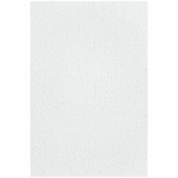 teplo Плед Snowspot Fluffy, белый с люрексом