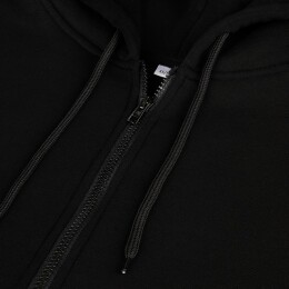 Molti Толстовка унисекс оверсайз Zippy, черная