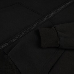 Molti Толстовка унисекс оверсайз Zippy, черная