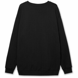 Molti Свитшот оверсайз унисекс Omnifit, черный