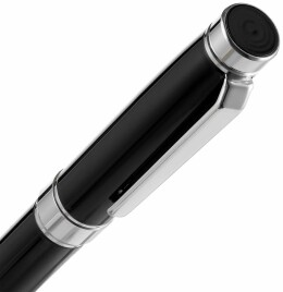 Разное Ручка шариковая Broad Ring, глянцевая, черная