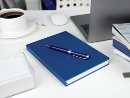 Разное Ручка шариковая Broad Ring, глянцевая, черная