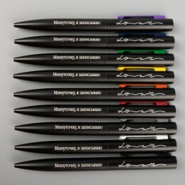 Разное Ручка шариковая Inkolor, черная