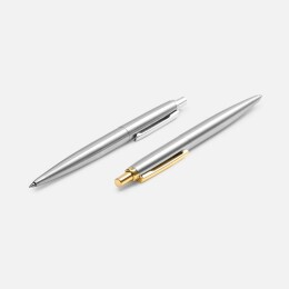 Разное Ручка шариковая Poetica, серебристая