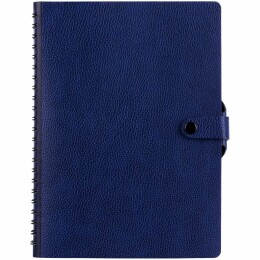 Контекст Ежедневник Strep Front на заказ, недатированный, синий