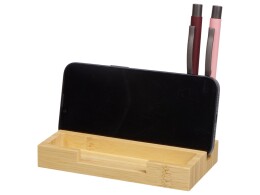 Разное Настольный органайзер с вечным календарем и подставкой для телефона "Akira", натуральный