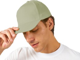 US Basic Бейсболка "Memphis" 5-ти панельная 165 гр, хаки