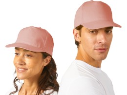 US Basic Бейсболка "Memphis" 5-ти панельная 165 гр, лососевый