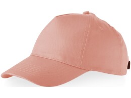 US Basic Бейсболка "Memphis" 5-ти панельная 165 гр, лососевый