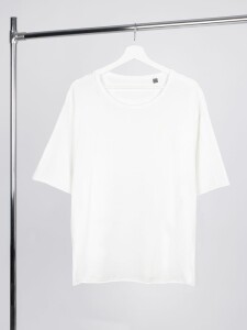 Manevr Футболка оверсайз унисекс Vozduh, молочно-белая