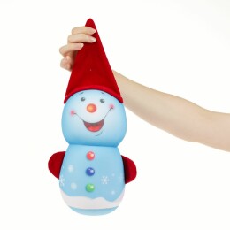 сделано в России Подушка декоративная FrostyLove на заказ, снеговик