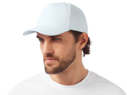 US Basic Бейсболка из структурной ткани Fargo, белый