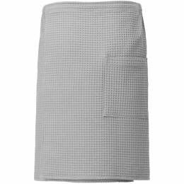 сделано в России Килт вафельный мужской Onsen, светло-серый, единый размер