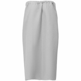 сделано в России Килт вафельный женский Onsen, светло-серый, единый размер