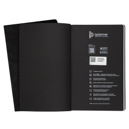 1 Бизнес-блокнот Bplanner.05 (черный)