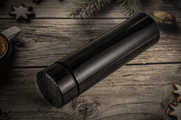 Разное Термос Reactor с датчиком температуры (черный)