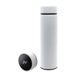 Разное Термос Reactor софт-тач с датчиком температуры (белый)