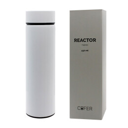 Разное Термос Reactor софт-тач с датчиком температуры (белый)