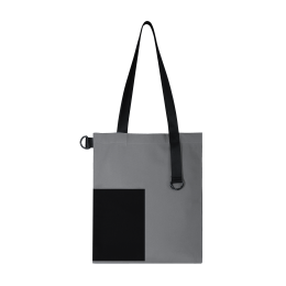 1 Шоппер Superbag Color (серый с чёрным)
