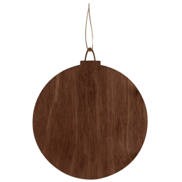 1 Ёлочное украшение Хундертвассер, коллекция ARTS`ME (красный с белым и с золотом)