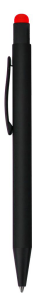 Разное Ручка шариковая Raven (черная с красным)